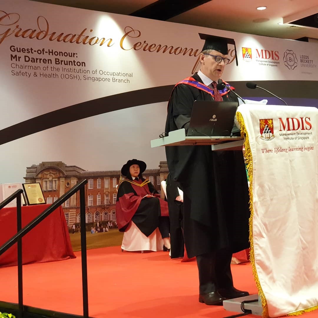 MDIS Leeds Beckett Graduation Ceremony - Speech