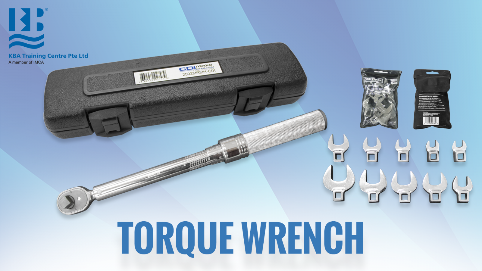 Torque Wrench, Crowfoot Set